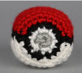 Crochet pokeball